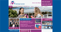 Desktop Screenshot of montaignelyceum.nl